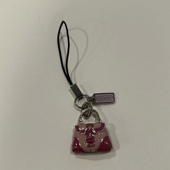 Coach Accessories - NWOT Vintage COACH Mini Purse Charm
Lanyard Cell Phone Charm